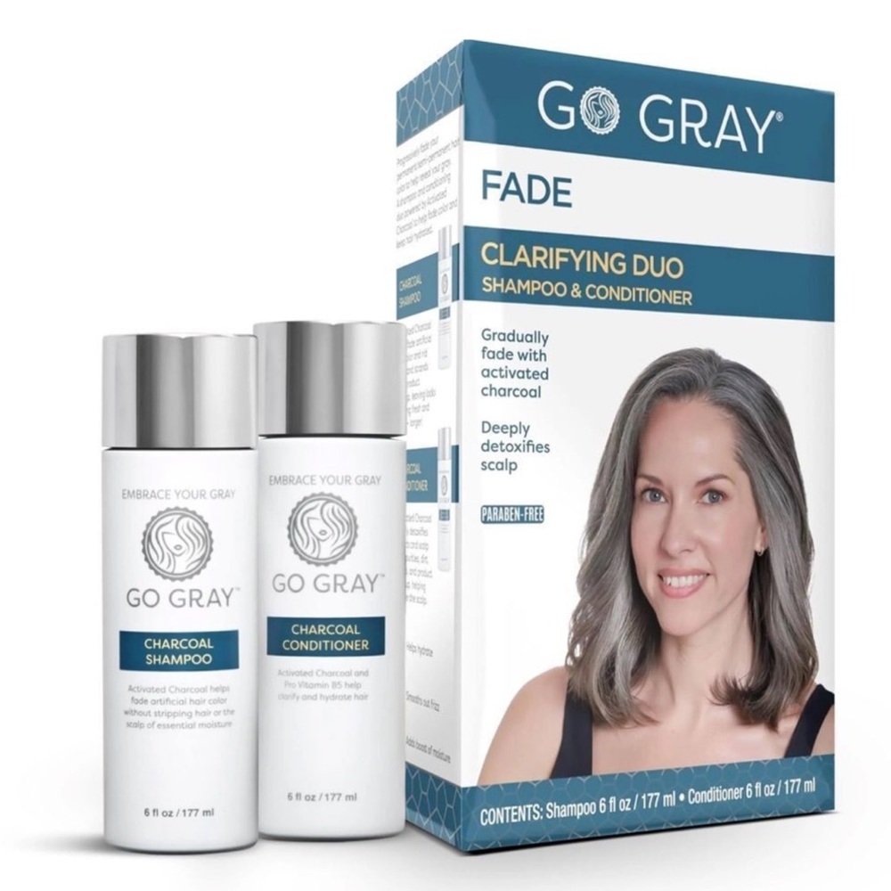 🎈Go Gray Fade Clarifying Shampoo & Conditioner, New, Sealed